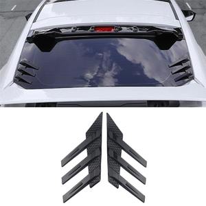 Car Rear <b>Window</b> Shark Cheek Trim for Universal Rear Side Vent <b>Window</b> Trim <b>Cover</b> Car Accessories - Product Image 3