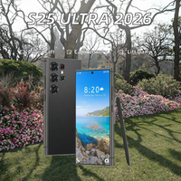 Smartphone S25 Ultra 2026 en Gros 16+1 To Android 15 Octa Core HD LTE 108MP CDMA Allemand Français Espagnol 5G Charge Rapide