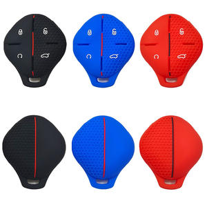 Ensemble de porte-clés en silicone pour clé de voiture pour Chery Jetour Dashing X-1 <span class=keywords><strong>Plus</strong></span> DTC <span class=keywords><strong>IDM</strong></span> 2022 2024 Étui de télécommande Porte-clés Coque Accessoires - Product Image 5