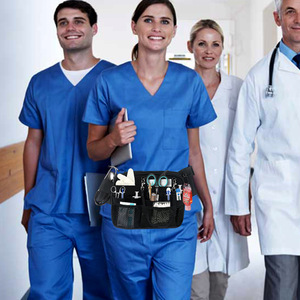 <b>Nurses</b> Fanny Pack Waist Strap Nylon Zipper Portable Medical <b>Bag</b> Hospital Use - Product Image 2