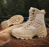 Bottes tactiques DF0501 AS33 39-47 Coyote Brown Khaki, livraison plus rapide