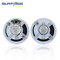 BT812 système de sonorisation Surpass 8 pouces impédance 2*15W système de sonorisation intérieur HiFi haut-parleur de plafond sans fil Blue-tooth