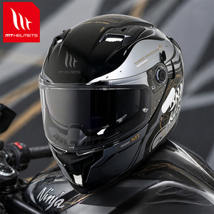 Casco Integral MTHELMETS con Alerón Aerodinámico, Ventilado para Verano, Material ABS para Todas las Estaciones, Nuevo, Liberación Rápida - Product Image 2