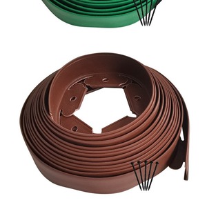 Tira de aislamiento de piedra de hierba de plástico verde ecológica, suministros de jardín, Parque cuadrado, cinturón de jardín, tablero divisor de césped - Product Image 3
