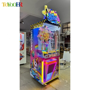 Machine de jeu d'arcade à <span class=keywords><strong>prix</strong></span> de gros, à pièces, avec roue de la fortune, thème licorne, pour gagner des <span class=keywords><strong>prix</strong></span> et des cadeaux - Product Image 3