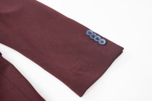 <span class=keywords><strong>Blazer</strong></span> Casual da <span class=keywords><strong>Uomo</strong></span> Elasticizzato <span class=keywords><strong>Slim</strong></span>-<span class=keywords><strong>Fit</strong></span> Bordeaux Vendita Calda - Product Image 5