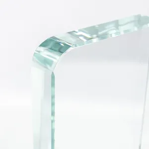 Hot Selling Blank Kristallglas block benutzer definierte 3D-Lasergravur und UV-Druck Kristallglas Foto rahmen