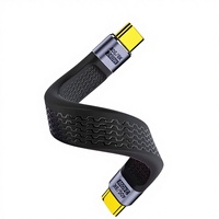 Cable de Datos USB 4.0 Tipo-C a Tipo-C de 240W, Admite Transmisión HD de 8K a 60Hz y 40GBPS, Compatible con Thunderbolt 4, Modelo CX0267