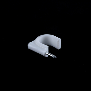 Hochwertige Nylon Kreis Nagel <span class=keywords><strong>clip</strong></span> Pa66 Elektrokabel Kabel Wand clips - Product Image 5