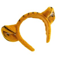 Halloween fête cosplay tigre animal réaliste queue & bandeau & gant super doux et fourrure tissu peluche jouet en gros