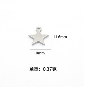 Stainless Steel Mixed Shape Pendant For <b>Necklace</b> Making Cross Anchor Star Spider Scorpion Lightning DIY Jewelry Findings - Product Image 2