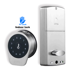 Trong nhà nhà thông minh khóa cửa gỗ vân tay điện tử RFID tự động Hợp kim kẽm khóa mã khóa - Product Image 4