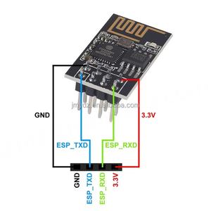 Module de relais WiFi ESP8266 ESP-01/01S 5V, commutateur de contrôle à distance pour maison intelligente, application téléphonique, module WiFi sans fil ESP01 ESP-01 - Product Image 2