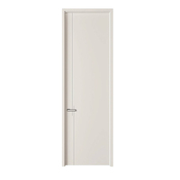 Porte intérieure moderne en bois massif pour chambre à coucher, sur mesure, haute résistance et surface lisse