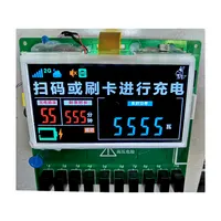 Panel Papan PCB I2C SPI LCD Segmen VA Tampilan LCD untuk Pengisian Layar Pile