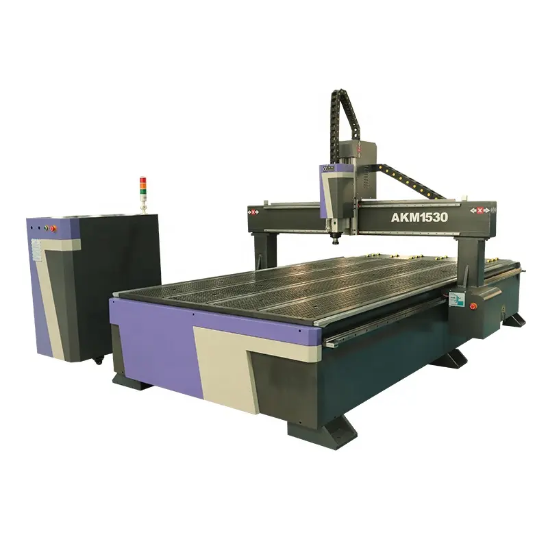 Máquina enrutadora Cnc de madera de alta velocidad 1530 madera contrachapada Mdf acrílico tableros de doble Color corte y grabado fresadora Cnc