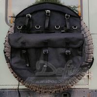 Sac de transport universel pour équipement de récupération hors route Sacs de rangement pour pneus de secours en toile