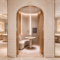 Agencement complet de magasin de bijoux de luxe français : solution personnalisée tout-en-un pour l'aménagement intérieur