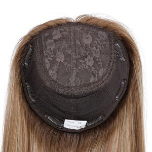 卸売済み、プレプラッキング済みの本物の中国人人毛バージンヘアウィッグ（シルクベース付き） - Product Image 6