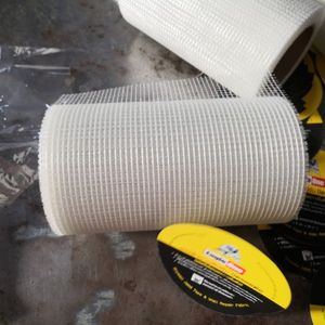 130G Trung Quốc Hà Bắc nhà máy gia cố polyester sợi thủy tinh lưới nhựa polymer với cắt Hàn đấm dịch vụ giá tốt nhất - Product Image 2