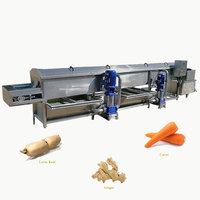 Machine de lavage et de nettoyage de pommes de terre haute pression, machine de transformation du gingembre et du manioc pour les racines et les tubercules