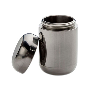 Boîte à pilules en titane méga haute, sur mesure, usinée par CNC, boîte à bonbons, boîte <span class=keywords><strong>de</strong></span> rangement, coffre-fort en métal, étui à pilules - Product Image 3