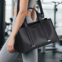 Élégant Sac à Bandoulière en Cuir PU pour Femmes, Design Simple, Fourre-Tout Décontracté à Dos Croisé avec Fermeture Éclair, Prix Usine en Gros