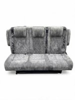 Nouveau modèle de siège auto inclinable en acier, design luxueux à dossier haut ; appuie-tête escamotable transformable en lit ; pas besoin de retirer l'appuie-tête pour la conversion en siège-lit ; compatible voiture.