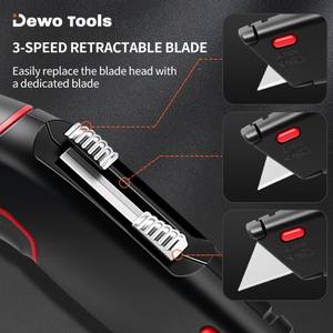 Cuchillo utilitario de <span class=keywords><strong>hoja</strong></span> de acero al carbono resistente de aleación de aluminio de alta calidad con mango multifuncional de 7 cuchillas y <span class=keywords><strong>hoja</strong></span> <span class=keywords><strong>oculta</strong></span> - Product Image 3