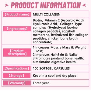 <span class=keywords><strong>Collagen</strong></span> Beauty Hersteller <span class=keywords><strong>Marine</strong></span> Kollagen Peptide Pulver Hydrolysiert Pure Fish Kollagen Granulation - Product Image 6