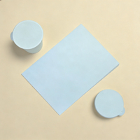 Rouleau de papier de qualité alimentaire d'usine 40gsm 50gsm 60gsm papier de base pour la fabrication de couvercle de tasse