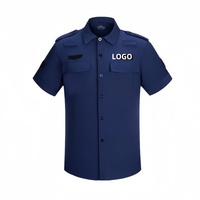 Uniformes de protección de secado rápido personalizados, ropa de seguridad de instructor de entrenamiento de verano con cuatro elasticidades