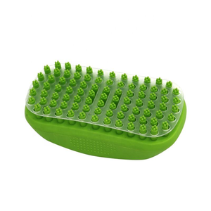 Brosse de toilettage pour <span class=keywords><strong>chien</strong></span> EUR PET, massage apaisant, shampoing pour animaux de compagnie, brosse de bain pour poils longs et courts, peigne courbé - Product Image 3