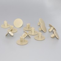 Rivets décoratifs A43 avec attaches en plastique pour pinces automobiles en nylon, compatibles avec VW