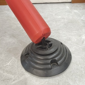 Poste Delimitador de Carriles de Plástico Flexible PE para Tráfico, con Base de Goma Resistente, Venta al por Mayor de Fábrica - Product Image 3