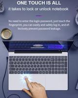 Ordinateur portable professionnel et étudiant de 15.6 pouces avec 16 Go de RAM 1 To SSD 2.5GHz Quad Core CPU Win10 IPS Panel Corps en métal bon marché