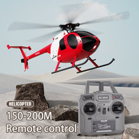 Hélicoptère RC 1:28 RTF ERA C189 MD500 Little Bird 2.4G 4CH UAV Maintien d'altitude Monopale Sans barre stabilisatrice Hauteur fixe