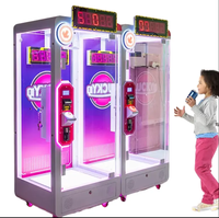 Machine d'arcade à pièces à coupure unique de 10 secondes, avec machine à cadeaux, 110/220V, à vendre