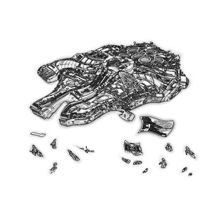 KDZ75192 Maquette de Vaisseau Spatial en Briques 7541 Pièces Échelle 1:8 Jeu de Construction de Véhicule Créatif à Assembler Soi-Même pour Enfants Cadeau de Noël - Product Image 3