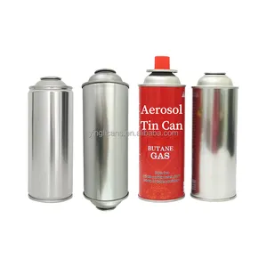 OEM supplier customize size printing empty aerosol tin Can tinplate spray can for spray paint butane gas product