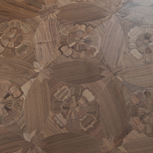 Suelo de Parquet de Madera Dura Multicapa de Olmo con Ranura Lisa Antideslizante Tradicional IEC62321 Grado ABC 16mm 20mm para Salón - Product Image 1
