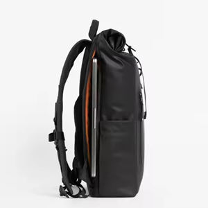 Mochila Impermeable Enrollable Personalizada Unisex para Exteriores, Bolsa de Lona Oxford Informal, Mochila de Poliéster 600D - Product Image 4