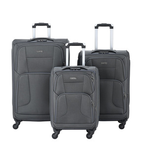 Gift Custom Factory Durable Soft Side Luggage Soft Luggage Set <b>Suitcase</b> Fabric Travel Bags Luggage for Men Women for Travel - Product Image 1