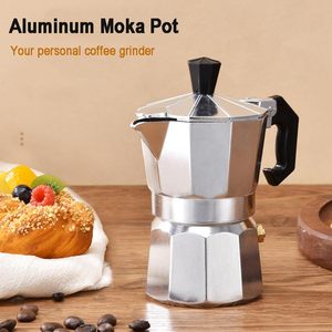 Cafetera Moka Clásica Estilo Italiano de Aluminio Pulido para 1/3/6/9/12 Tazas, Cafetera Espresso para Estufa - Product Image 2