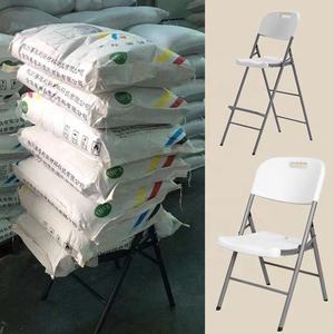 Chaises pliantes en plastique blanches, économiques, pour l'extérieur, en métal, pour conférences, mariages, vente en gros - Product Image 1