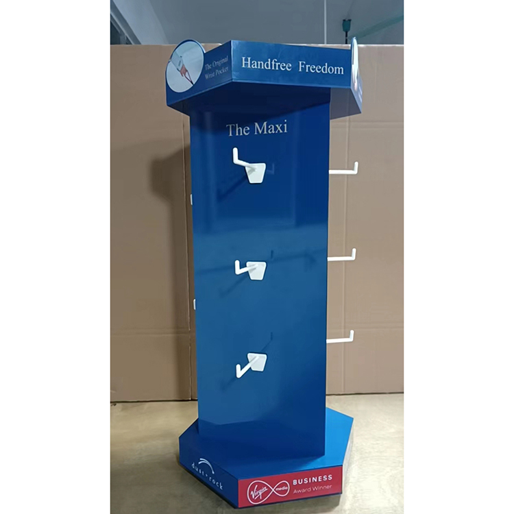 Hot Selling Counter Top Hand Bag Display Stand Rotating Display Rack for Boutique — view 2