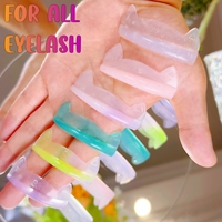 Protections pour rehaussement des cils japonais, autocollantes, coussinets de rehaussement des cils, rouleaux de lamination brillants, mélange de boucles CJ, protections pour teinture des cils, tiges