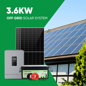 ระบบโซลาร์เซลล์ออฟกริดสำหรับใช้ในบ้าน ราคาประหยัด แบบเฟสเดียว 230v 3000w 3200w 3500w 3600w ชุดอุปกรณ์ครบชุด SW3600W-OFF ระบบโซลาร์เซลล์สำหรับบ้าน - Product Image 4