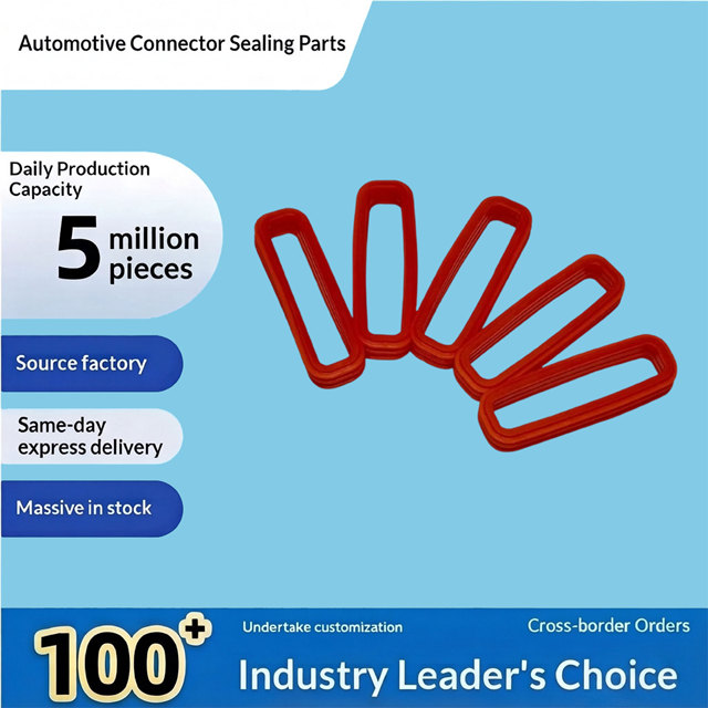 Bosch Series 70663 Silicone Waterproof Seal Ring 6-Hole Automotive Connector Plug