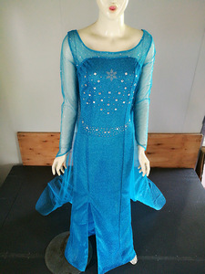 Vestito da Principessa <span class=keywords><strong>Elsa</strong></span> per Bambina, Costume <span class=keywords><strong>di</strong></span> <span class=keywords><strong>Anna</strong></span> ed <span class=keywords><strong>Elsa</strong></span> per Cosplay, Halloween <span class=keywords><strong>e</strong></span> Feste in Maschera, Ispirato a TV <span class=keywords><strong>e</strong></span> Film - Product Image 4
